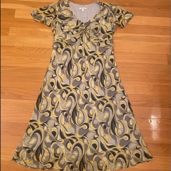 Dress Barn Dresses & Skirts - Dress Barn Abstract Patterned Swing Dress